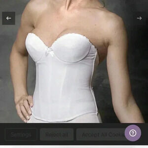 Empire Intimate Style 1782 - Smooth Body Drop Waist Bustier multiple sizes